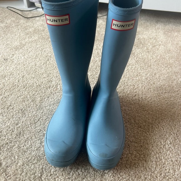 Hunter Shoes - Hunter Classic Blue Waterproof Boots